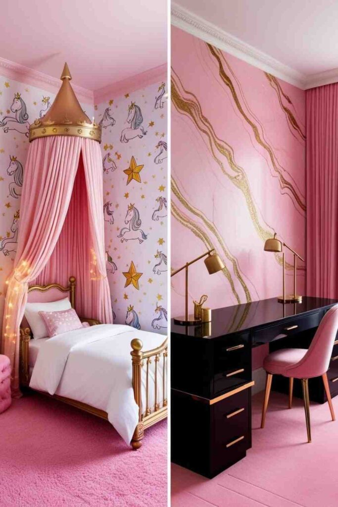 Pink Wallpaper for Kids