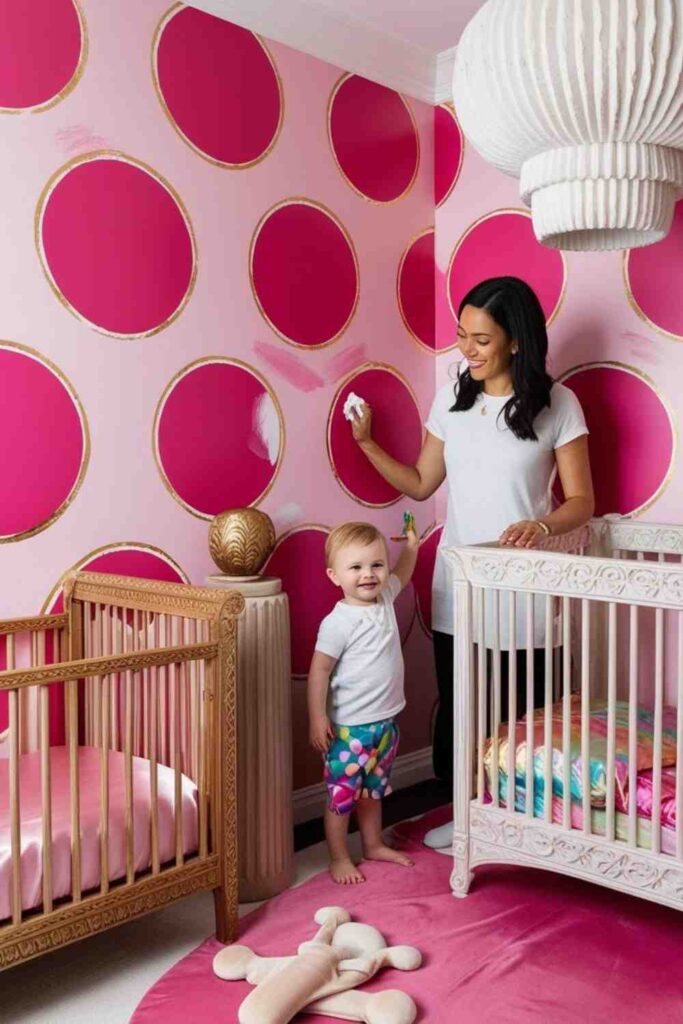 Pink Wallpaper for Kids