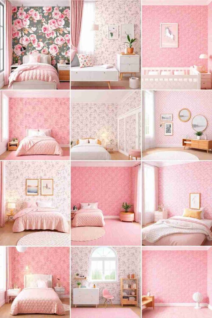 Pink Wallpaper for Kids