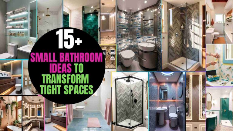 15 Small Bathroom Ideas to Transform Tight Spaces