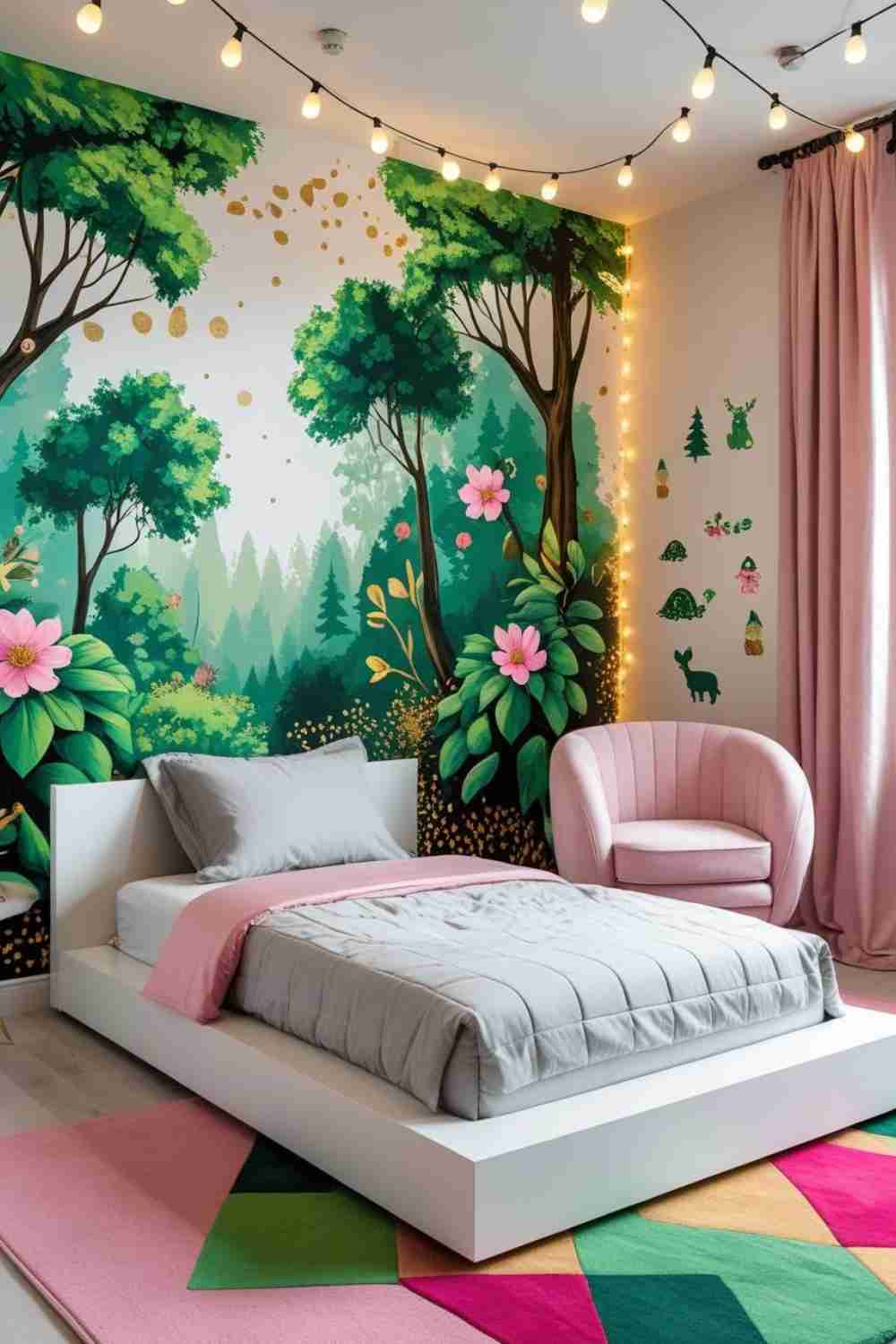 21+ Stunning Girls Bedroom Wallpaper Ideas - Besuited Home
