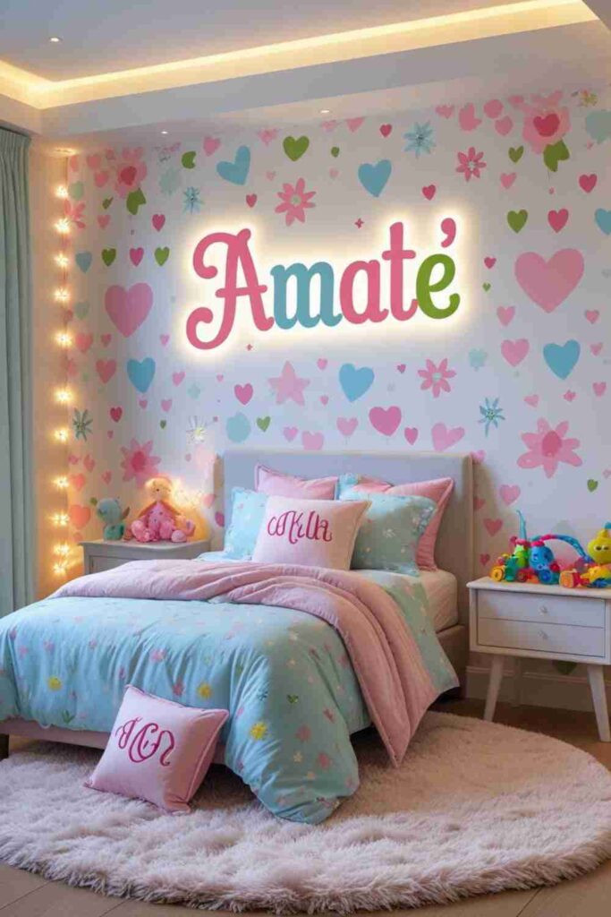 Girls Bedroom wallpaper