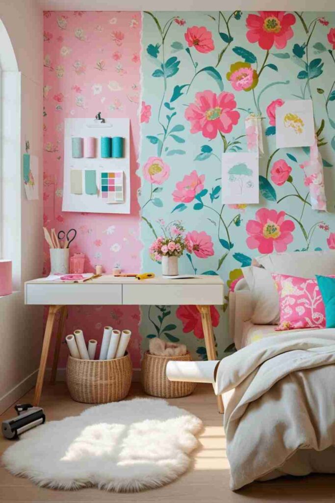 Girls Bedroom wallpaper
