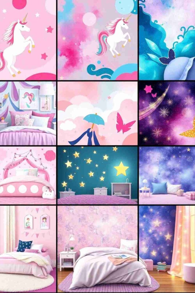 Girls Bedroom wallpaper