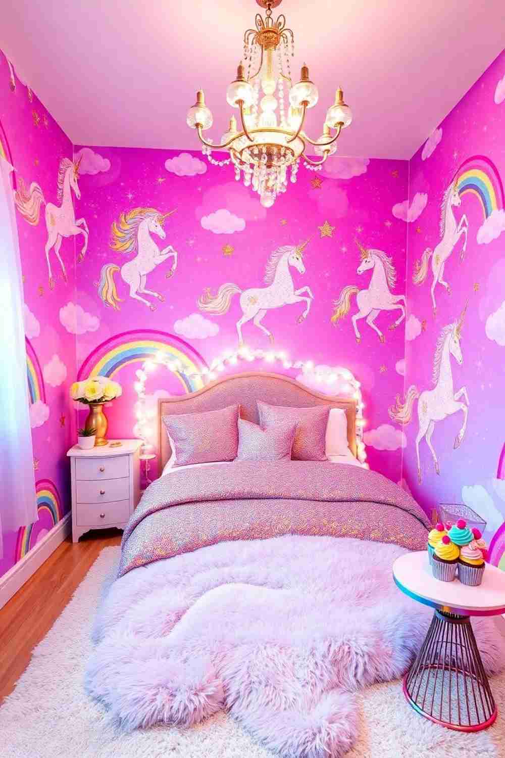 21+ Stunning Girls Bedroom Wallpaper Ideas - Besuited Home