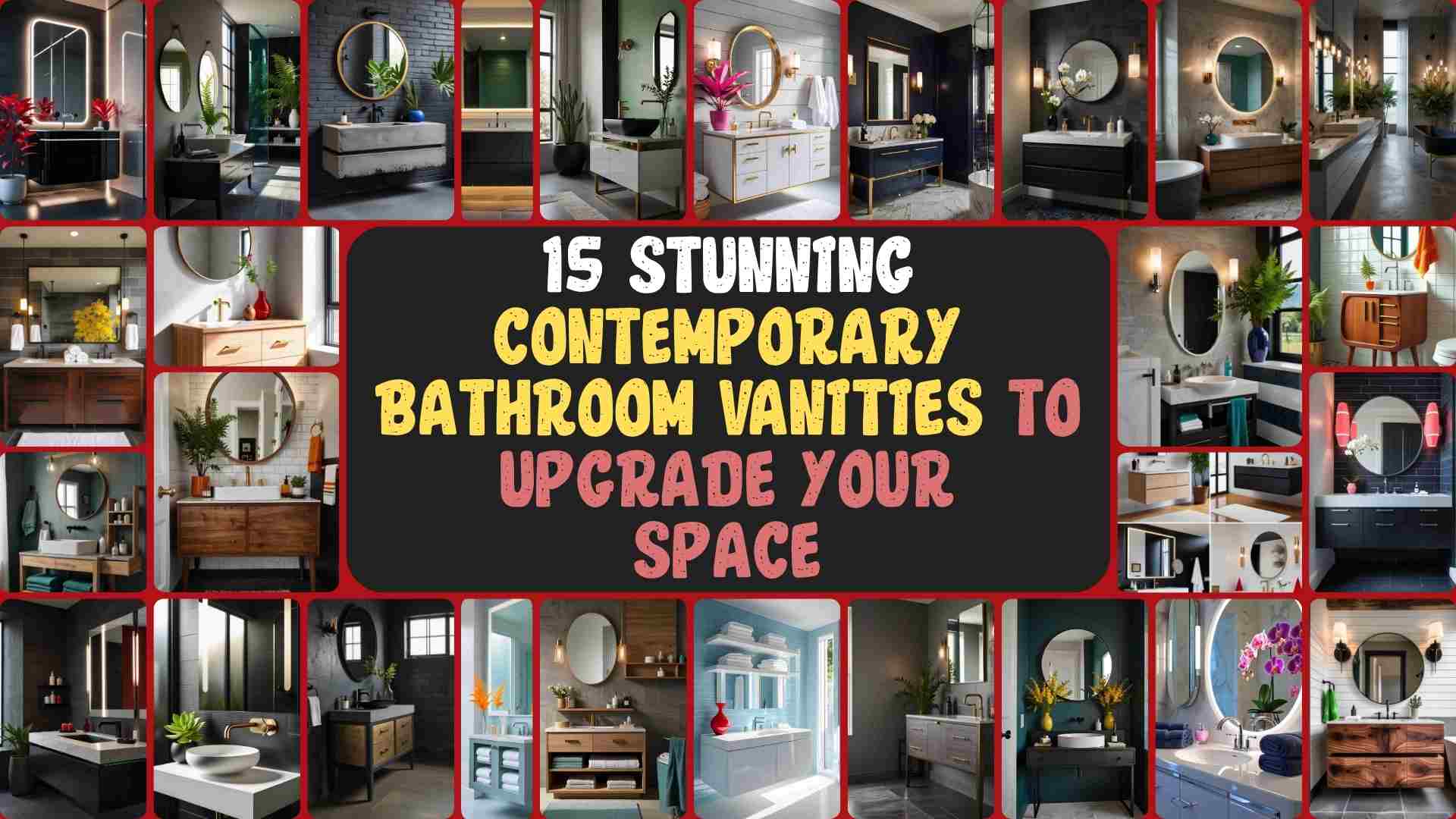 Contemporary Bathroom Vanities