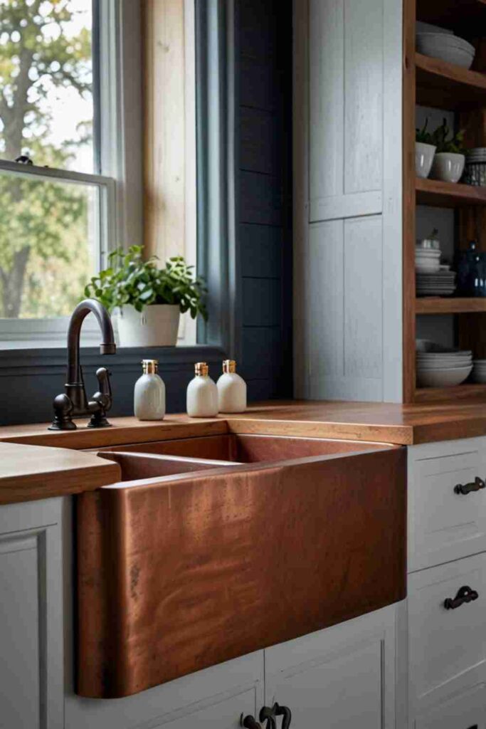 Copper Sink Kitchen Ideas
