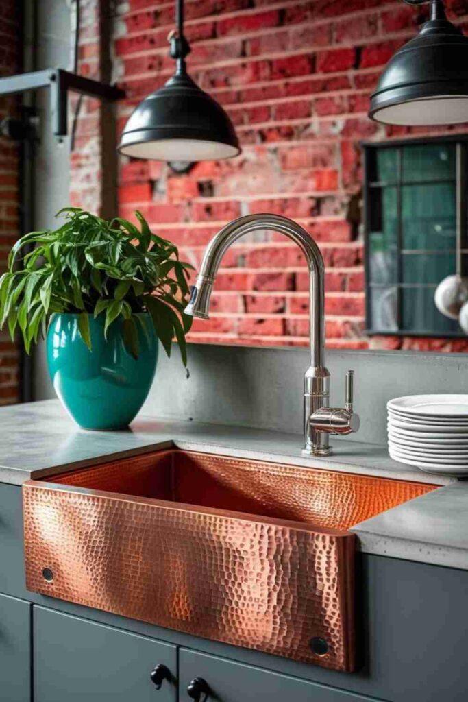 Copper Sink Kitchen Ideas