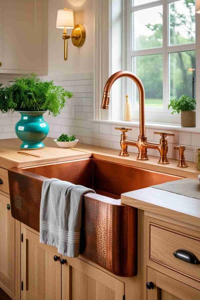 Copper Sink Kitchen Ideas
