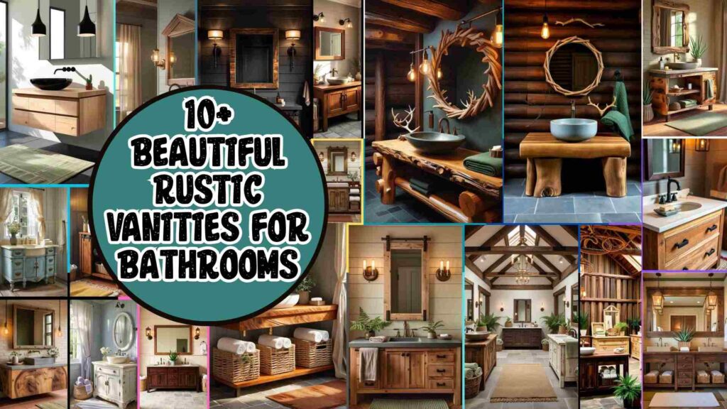 Rustic Vanities for Bathrooms