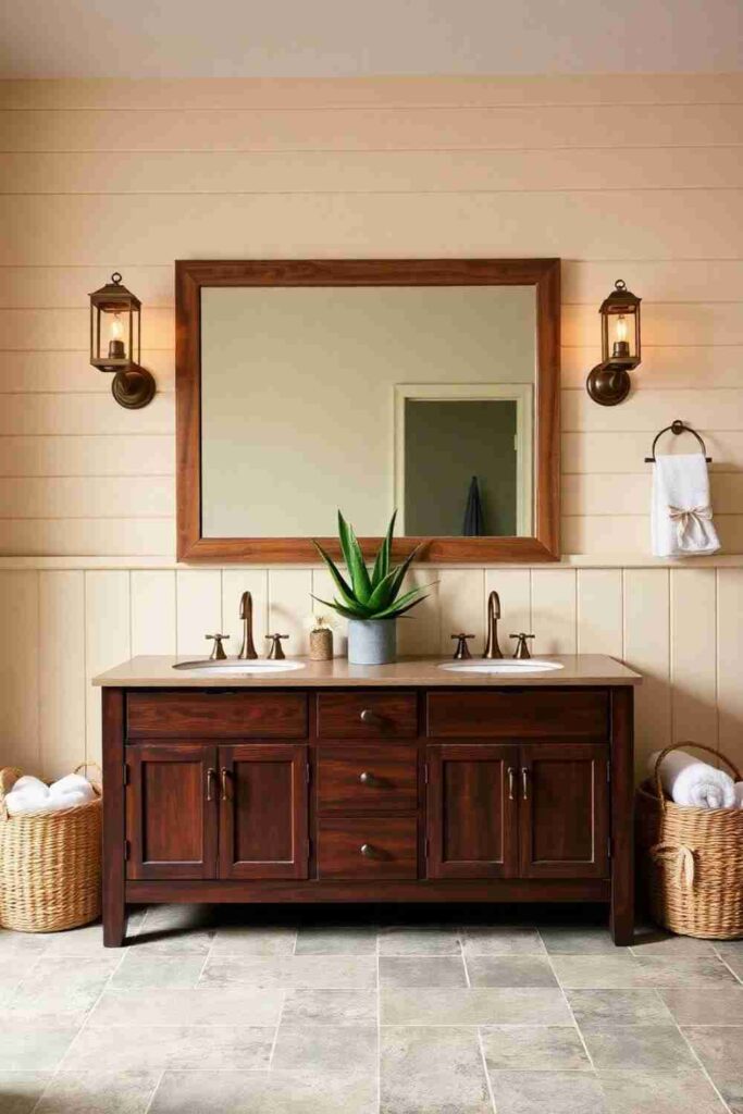 Rustic Vanities for Bathrooms