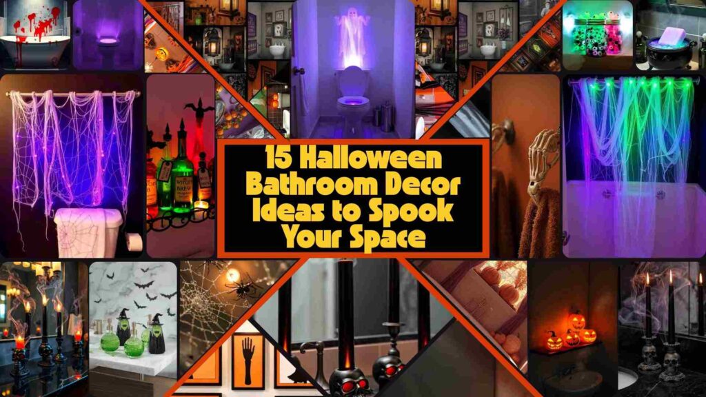 Halloween Bathroom Decor