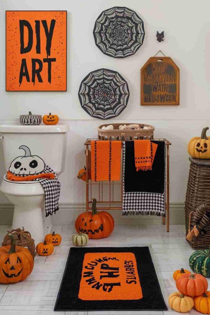 Halloween Bathroom Decor