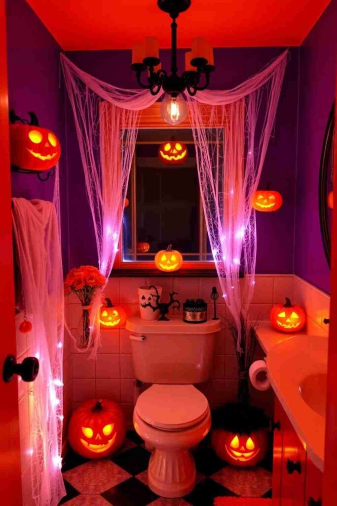 Halloween Bathroom Decor