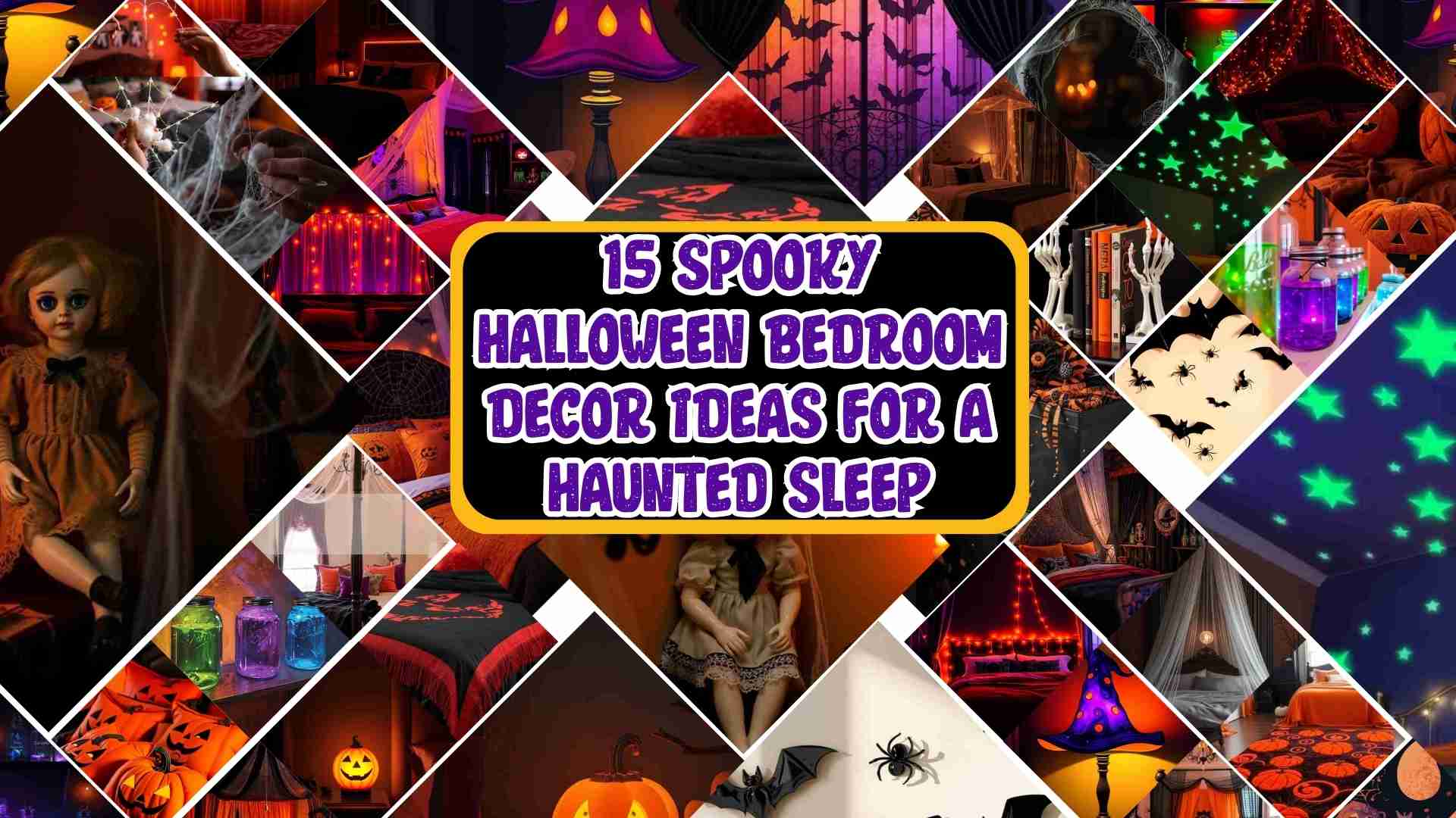 Halloween Bedroom Decor