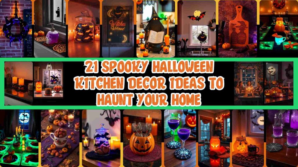 Halloween Kitchen Decor