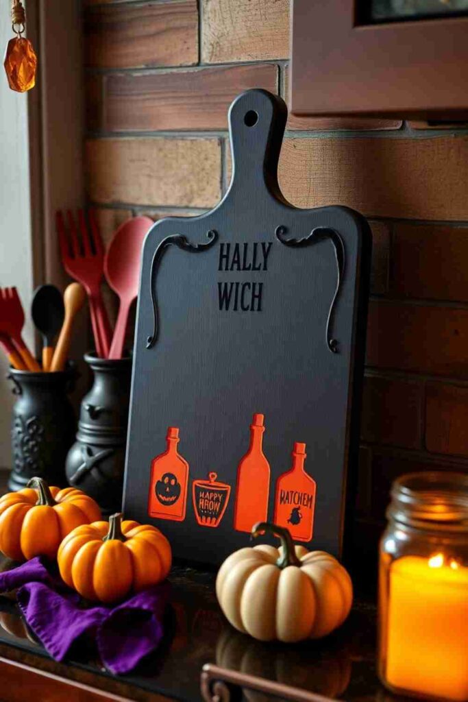 Halloween Kitchen Decor