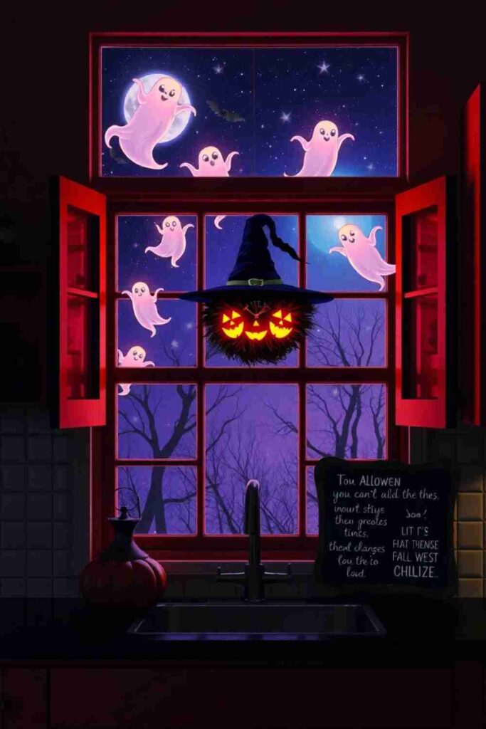 Halloween Kitchen Decor