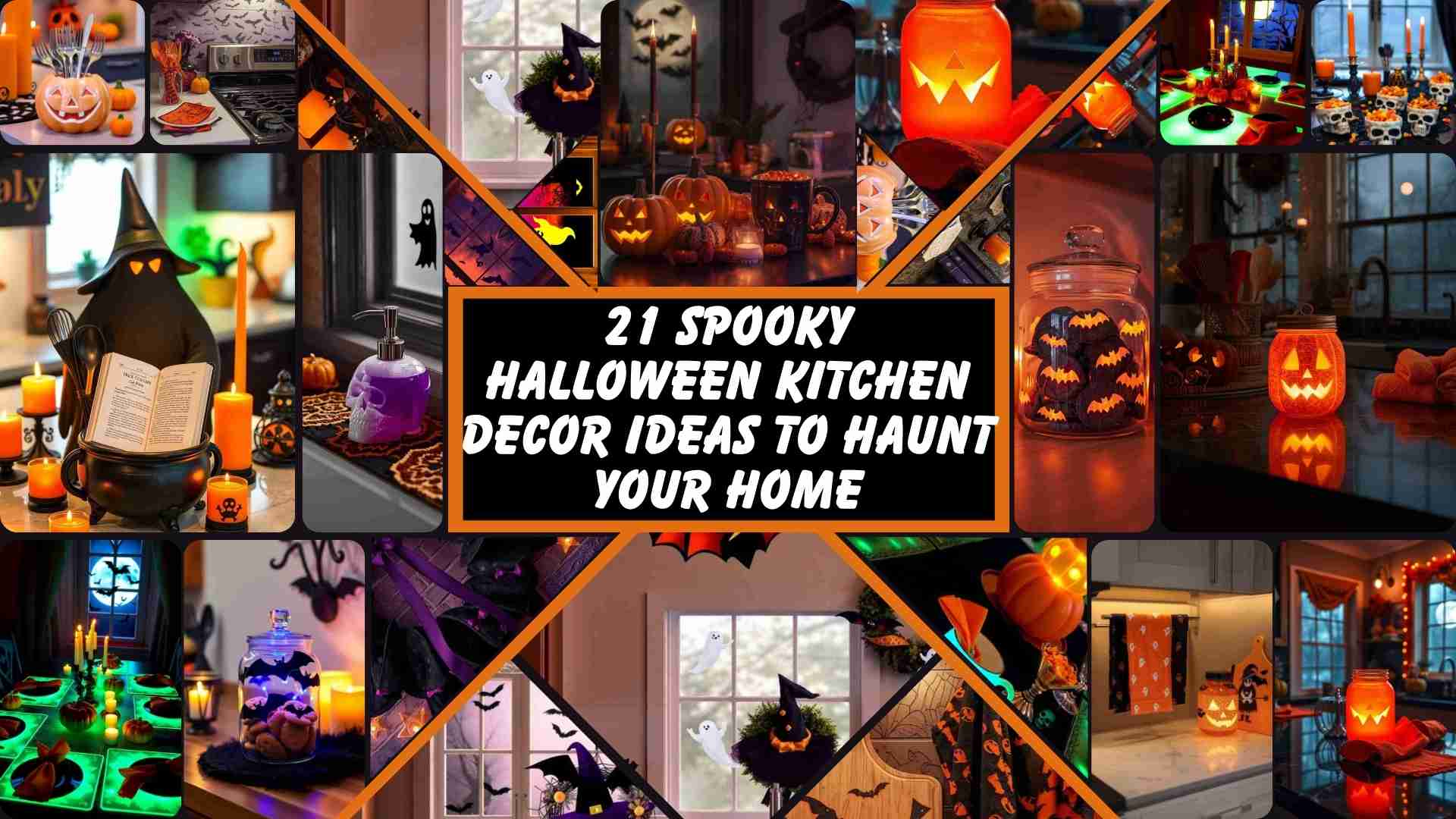 Halloween Kitchen Decor