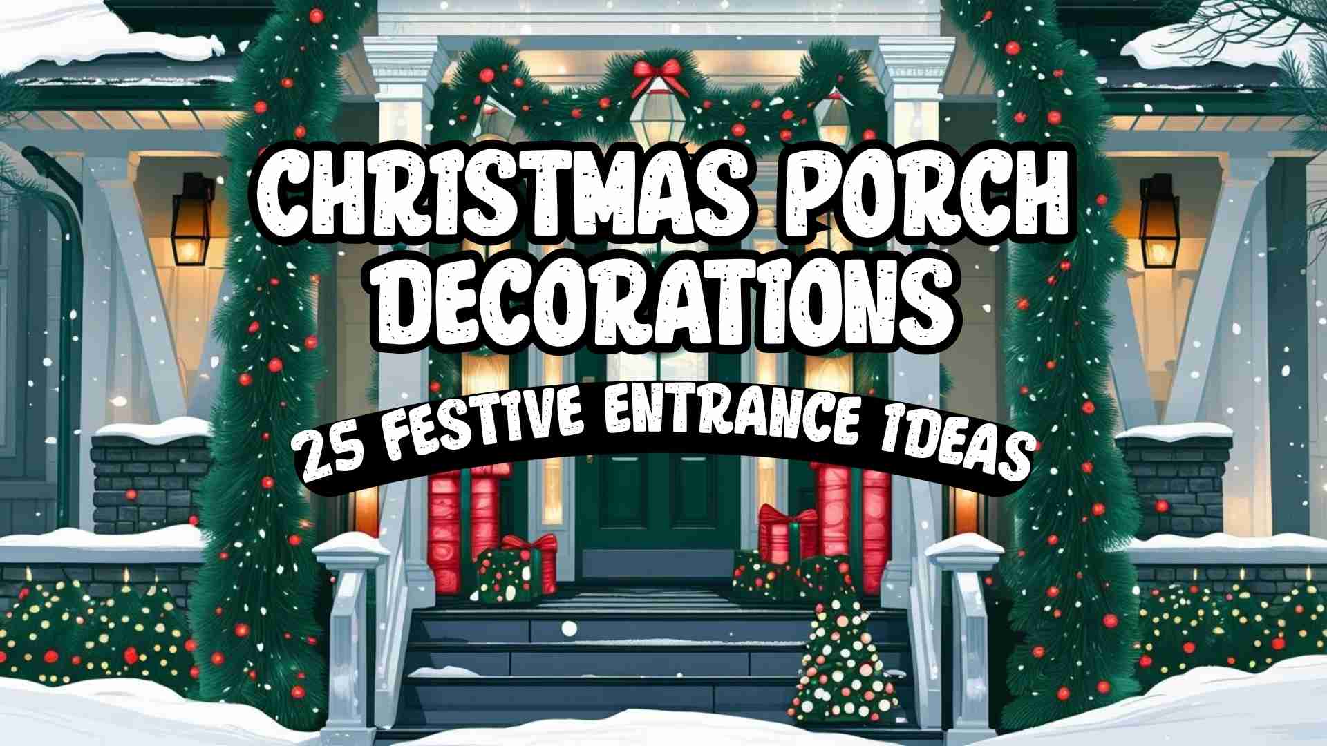 Christmas Porch Decorations