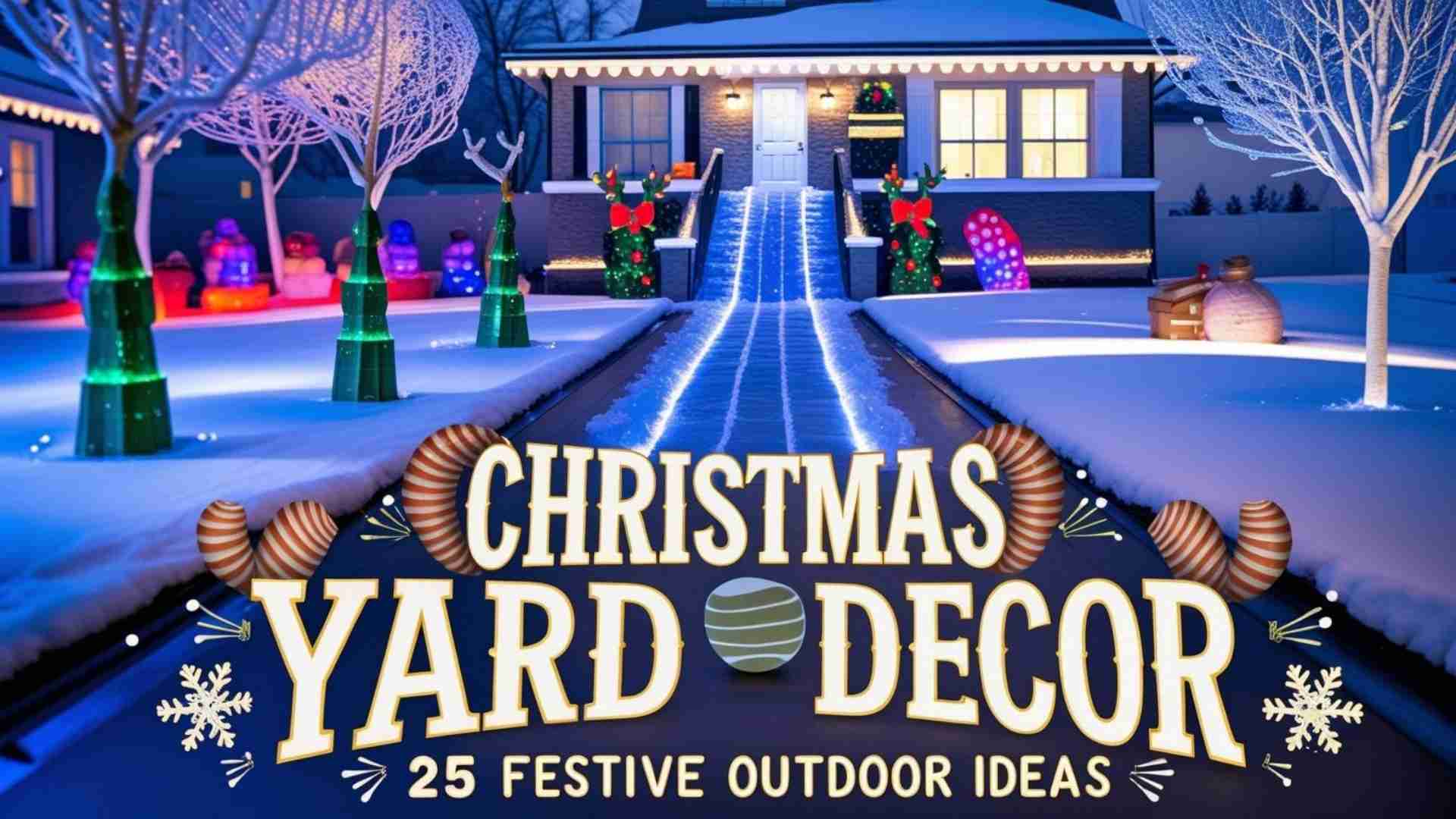 Christmas Yard Decor