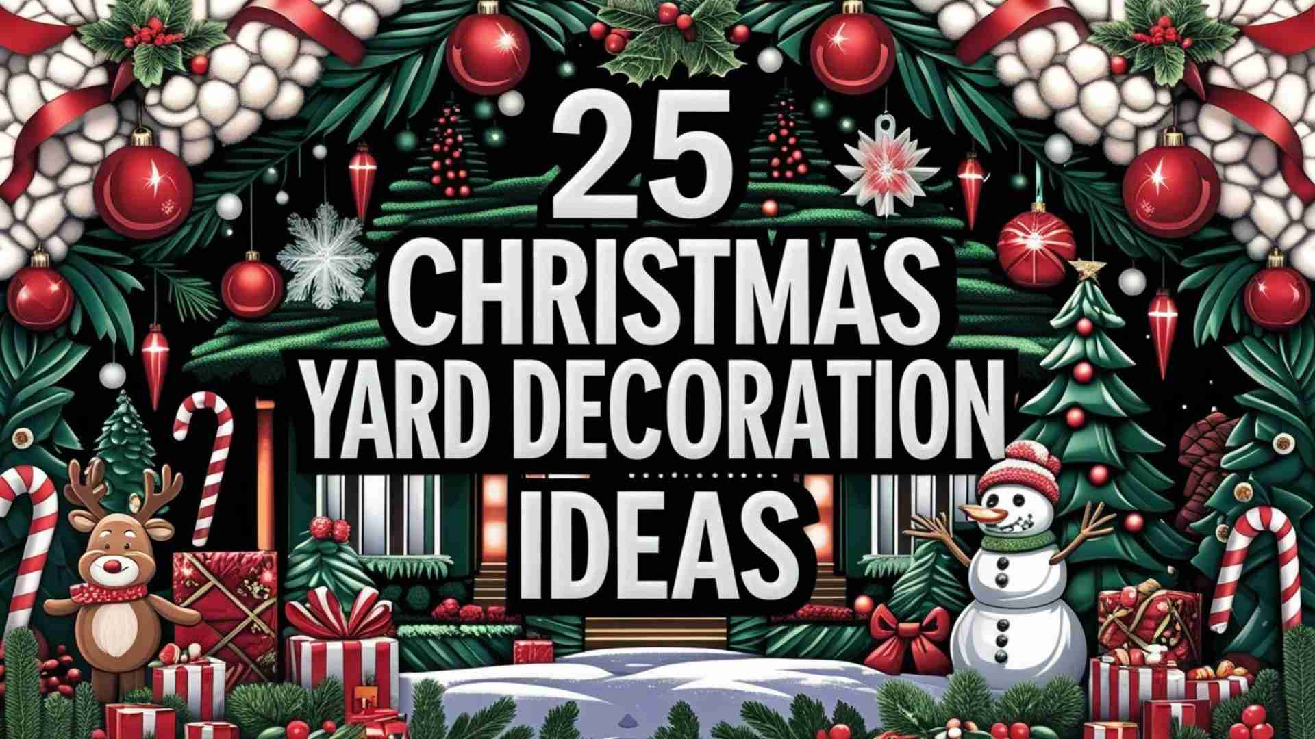 Christmas Yard Decoration Ideas