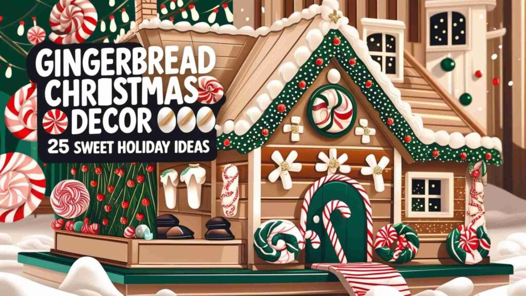 Gingerbread Christmas Decor