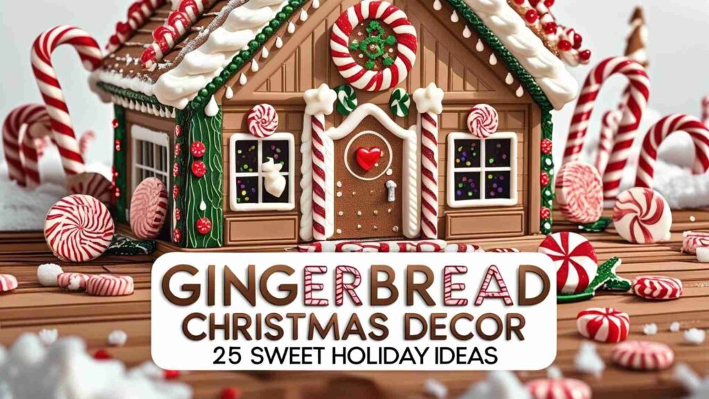 Gingerbread Christmas Decor