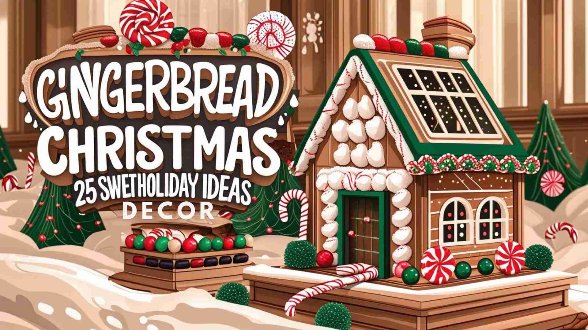 Gingerbread Christmas Decor
