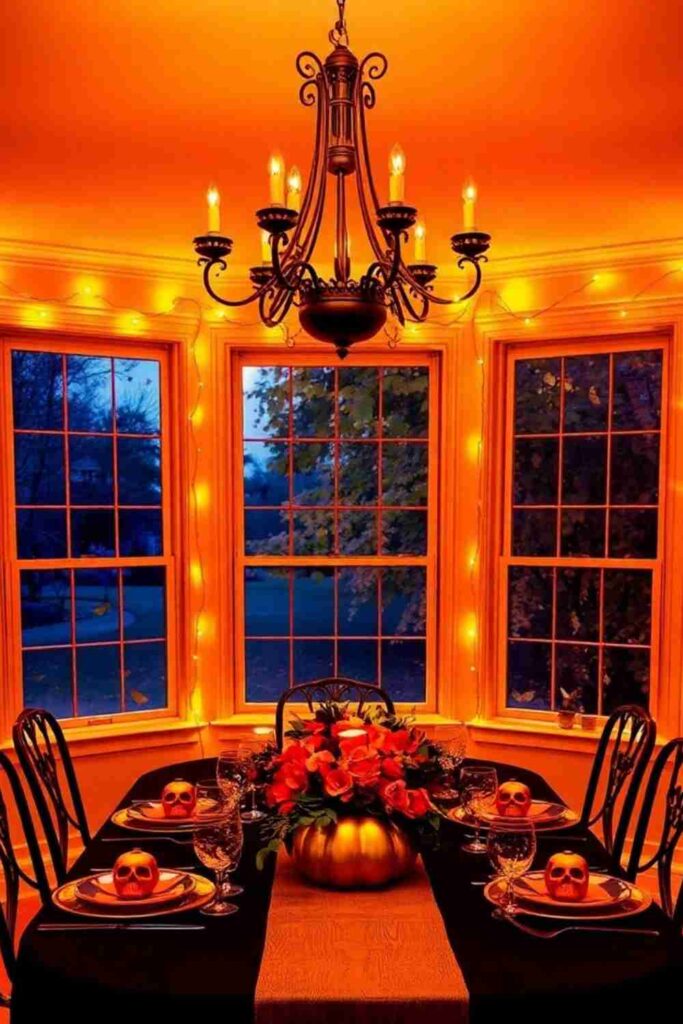 Halloween Dining Room Decor