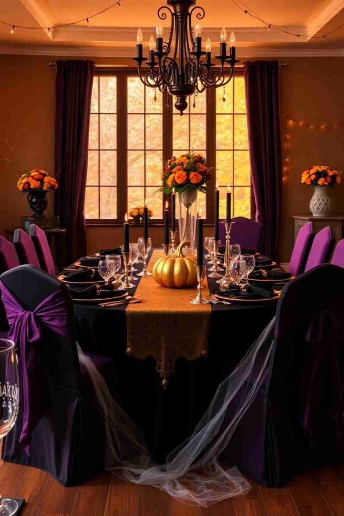Halloween Dining Room Decor