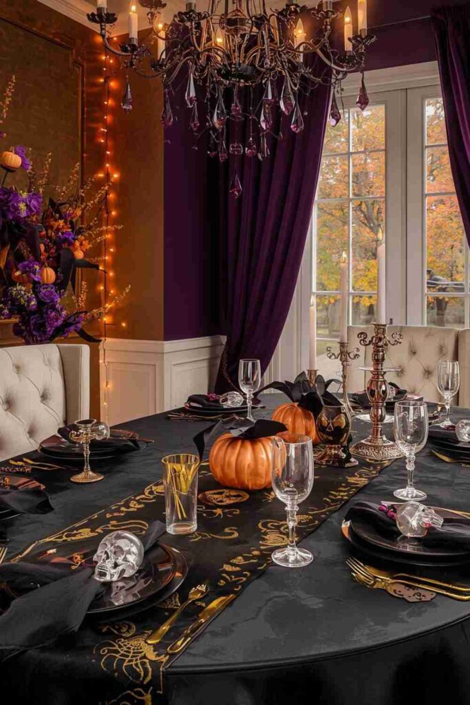 Halloween Dining Room Decor