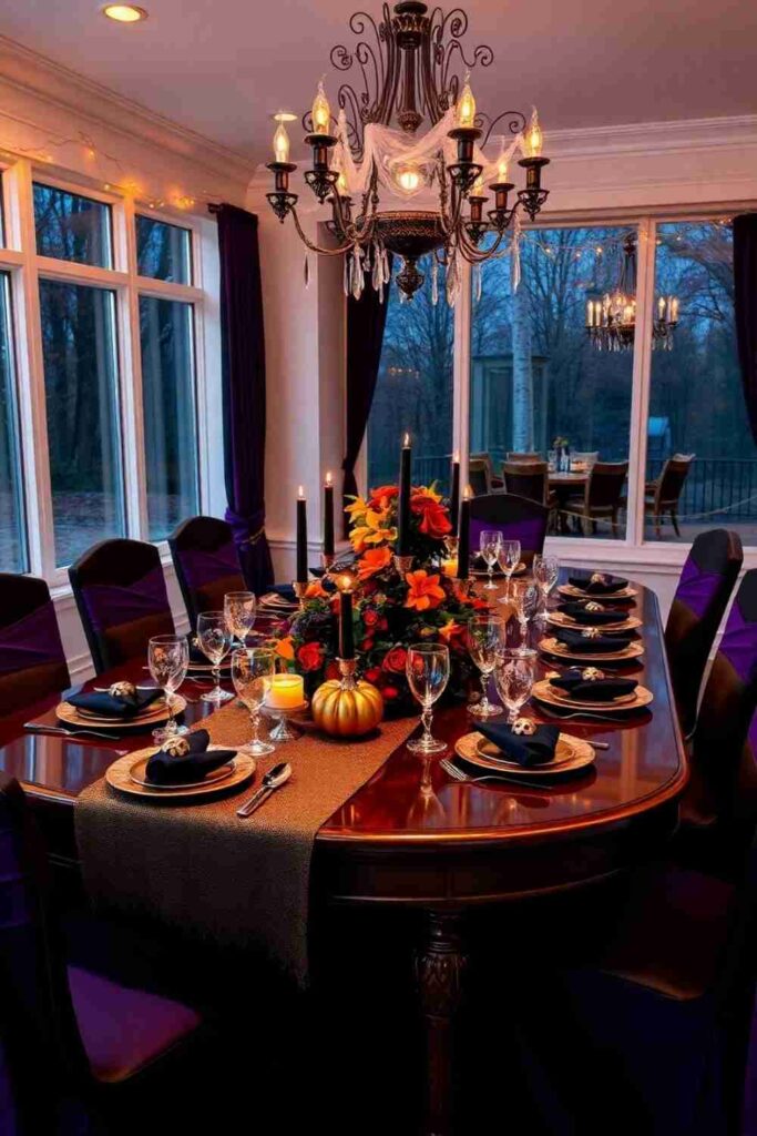 Halloween Dining Room Decor