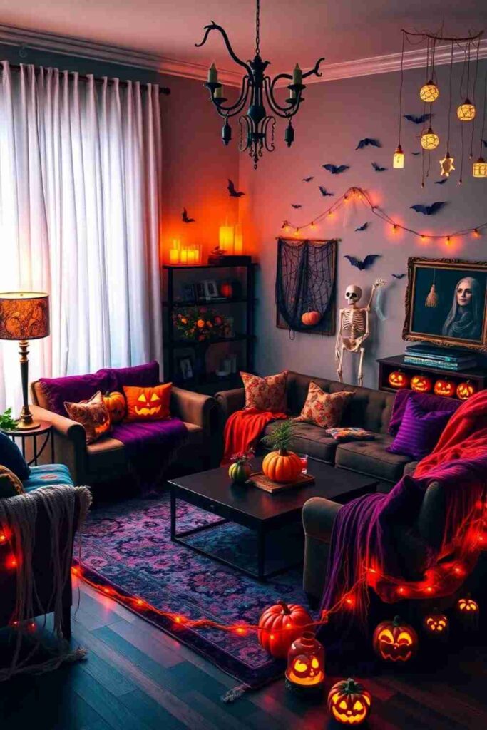 Halloween Living Room Decor