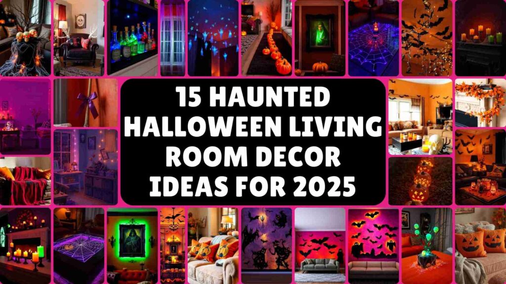 Halloween Living Room Decor
