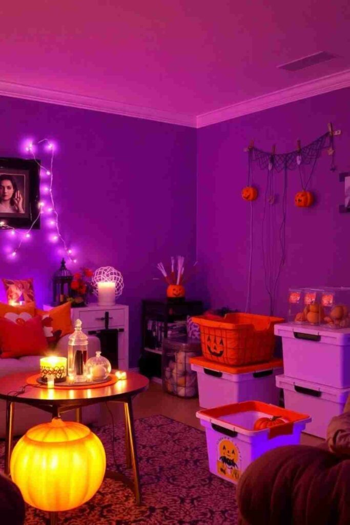 Halloween Living Room Decor