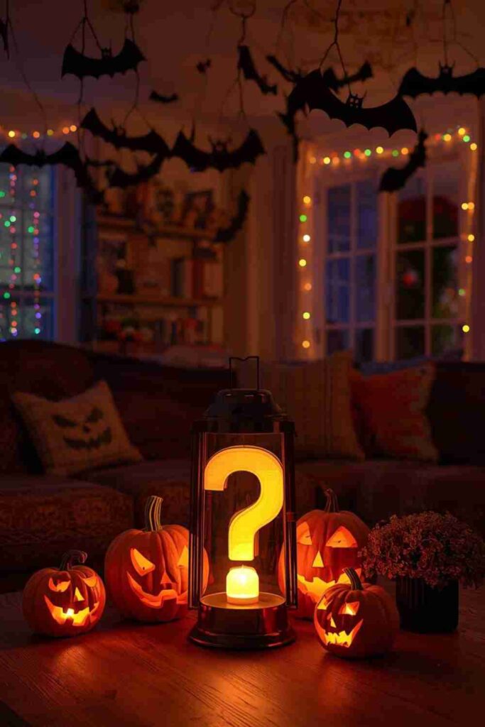 Halloween Living Room Decor