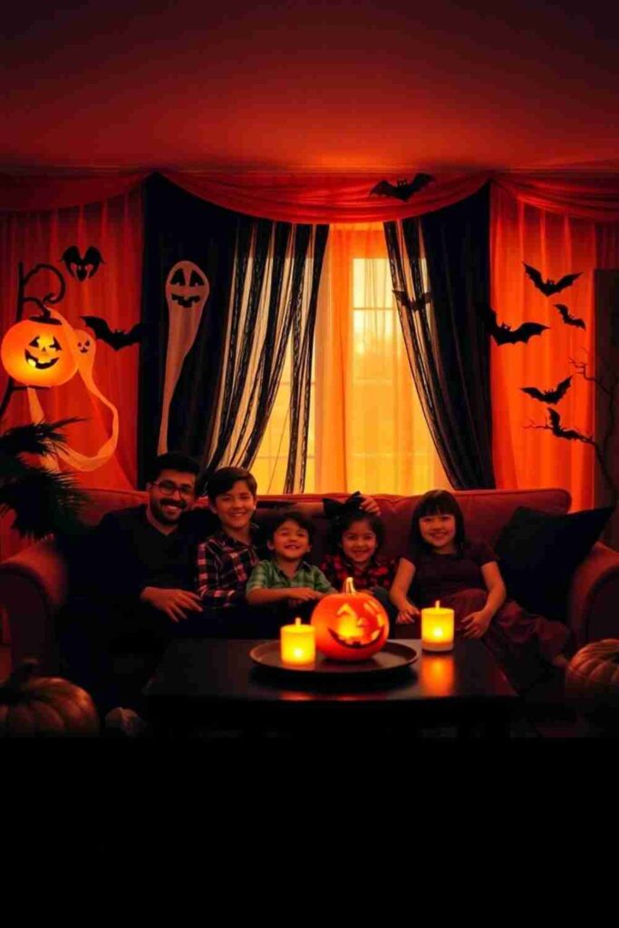 Halloween Living Room Decor