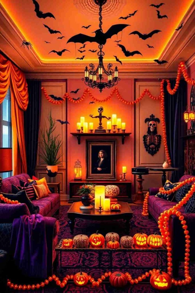 Halloween Living Room Decor