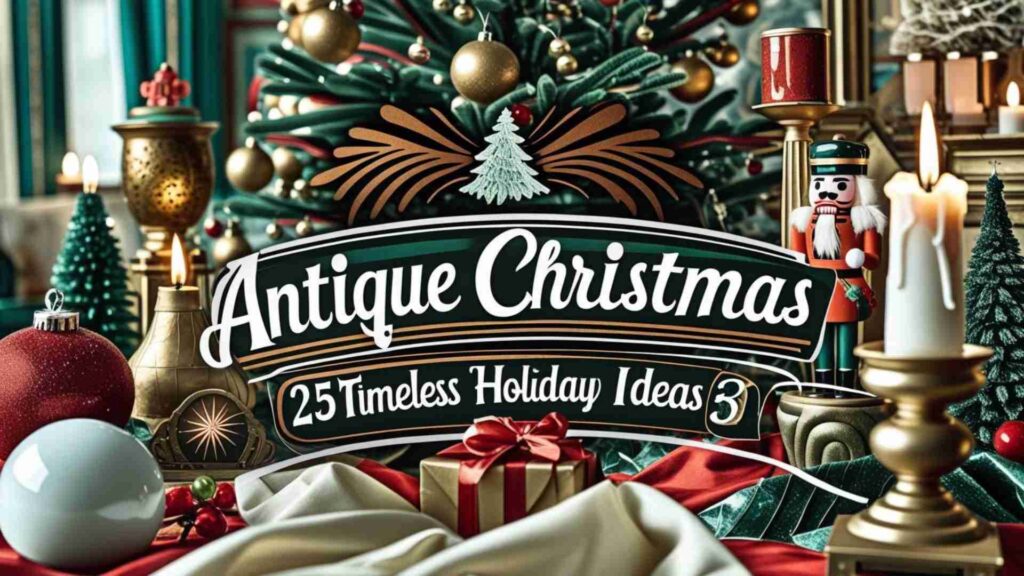 Antique Christmas Decorations