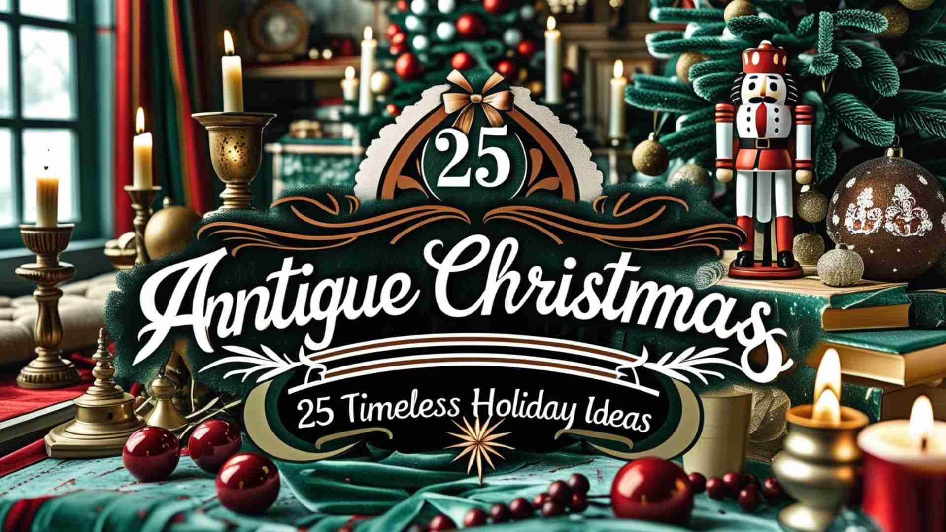 Antique Christmas Decorations