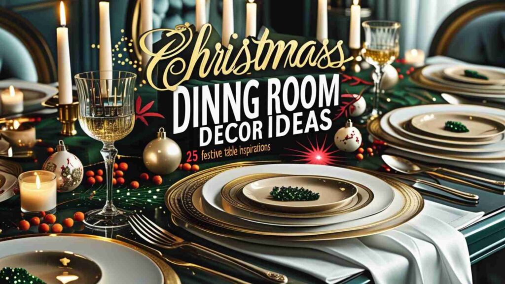Christmas Dining Room Decor Ideas
