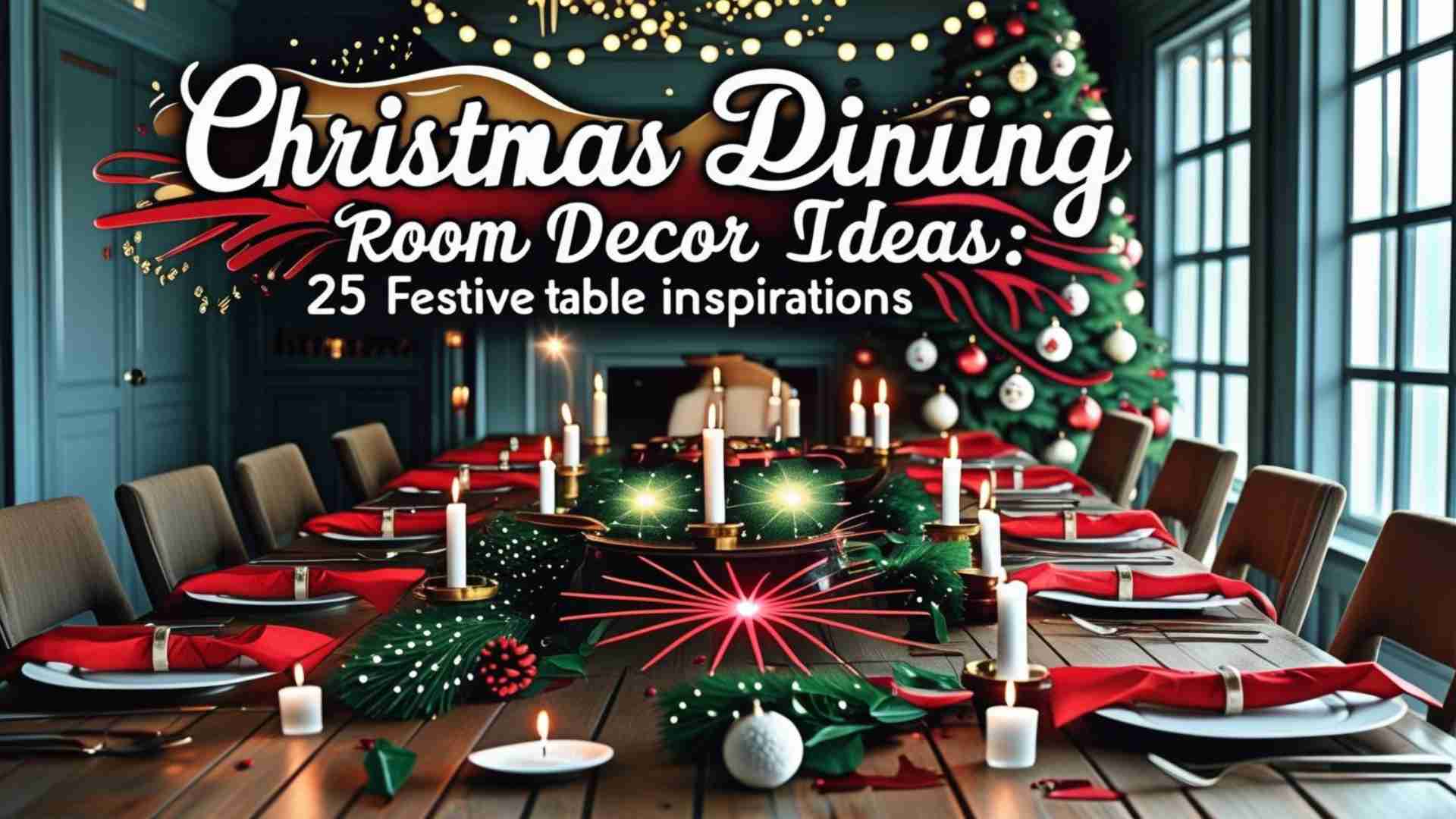 Christmas Dining Room Decor Ideas