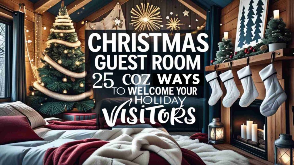 Christmas Guest Room Ideas