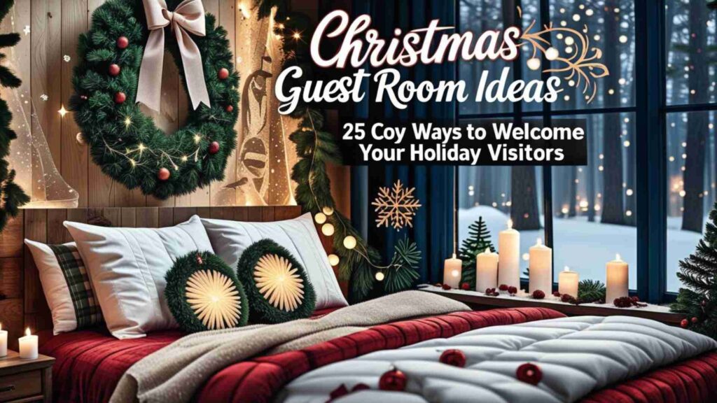 Christmas Guest Room Ideas