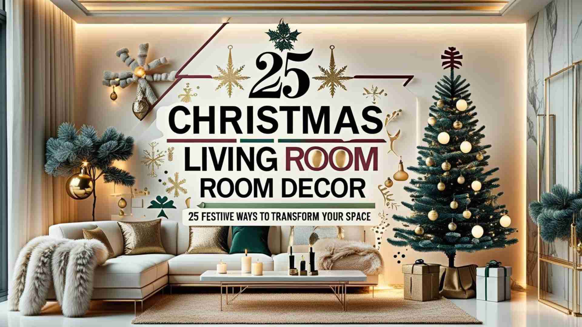 Christmas Living Room Decor