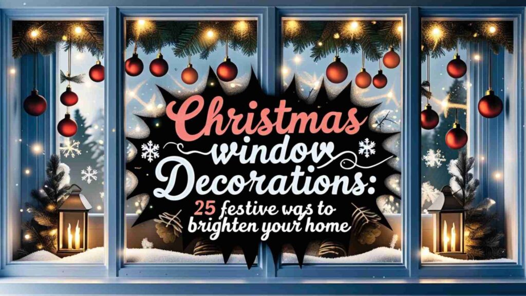 Christmas Window Decorations