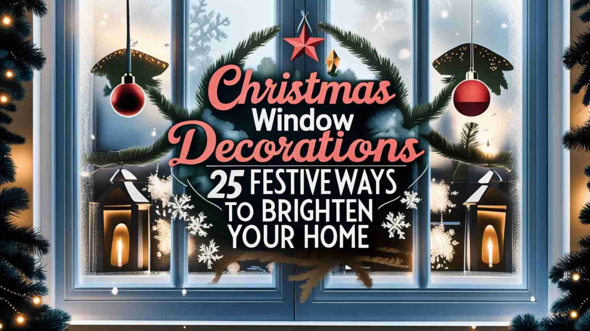 Christmas Window Decorations