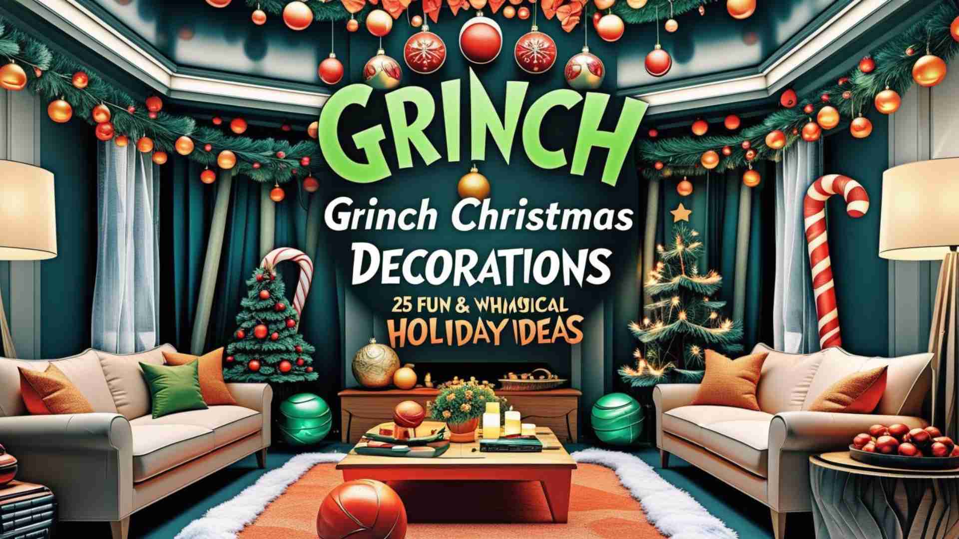 Grinch Christmas Decorations
