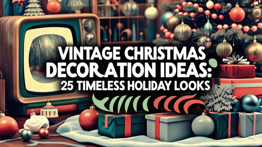 Vintage Christmas Decoration Ideas